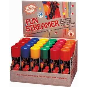  Fun Streamers Assorted Colors 