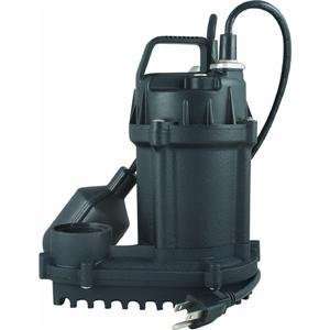  Star Water Systems 1/3 HP Cast Iron Submersible Sump Pump 