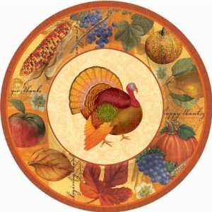  Thanksgiving Scrapbook Dinner Plates 8ct Toys & Games