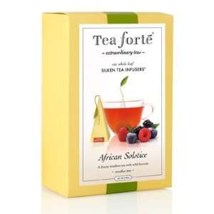 Tea Forte African Solstice   Herbal Tea   6 pcs in Pyramid Box 