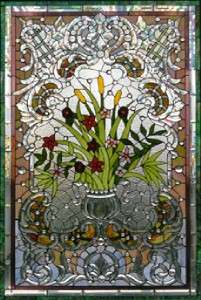 VICTORIAN STYLE STAINED GLASS WINDOW BP152  
