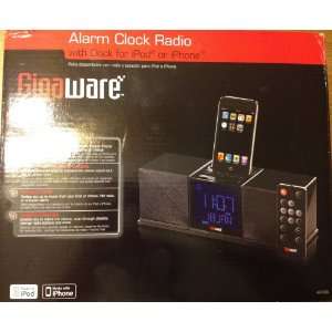  Alarm Clock Radio with Dock for Ipod or Iphone 