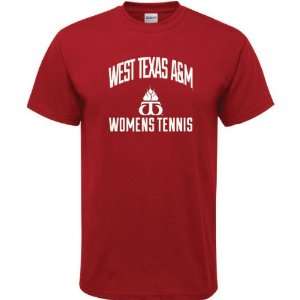   Buffaloes Cardinal Red Womens Tennis Arch T Shirt: Sports & Outdoors