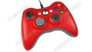 New Wired Game Joypad Controller For Xbox 360 Red Hot  
