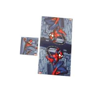  Spiderman Towel  2 pcs Bath & Hand towel