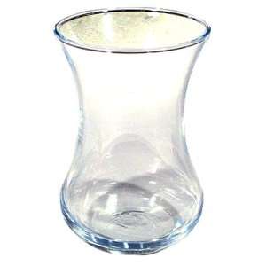 Tea Glass Set Large & Hourglass Shaped / ince Belli (6 