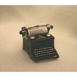  Typewriter with Typing Paper by Heidi Ott Dollhouse 