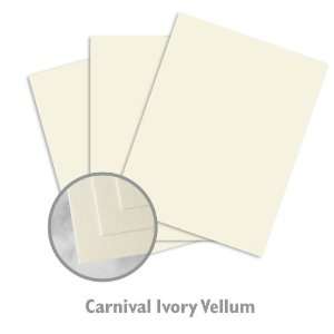  Carnival Vellum Ivory Paper   1200/Carton