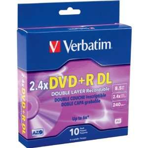  2.4x Double Layer DVD+R Electronics