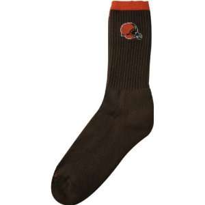   : Cleveland Browns Team Full Length Socks (3 Pack): Sports & Outdoors
