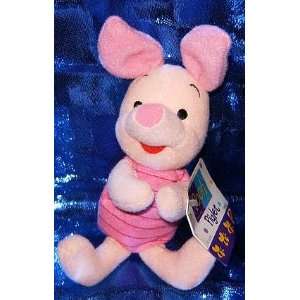   Disneys Winnie the Pooh Piglet 3 Plush Beanie Toys & Games